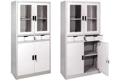 Tủ sắt đựng tài liệu văn phòng 3 khoang rộng 915mm TVPONC67 ts03b