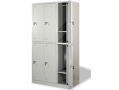 Tủ đựng tài liệu sắt sơn tĩnh điện 6 khoang có khóa TVPONC77 ts12
