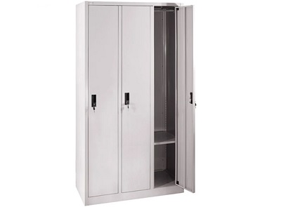 Tủ Quần áo sắt 3 khoang và 3 cánh mở TVPONC85