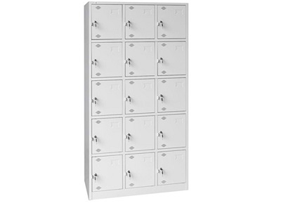 Tủ lưu trữ hồ sơ sắt 15 khoang có khóa TVPONC82 ts15b