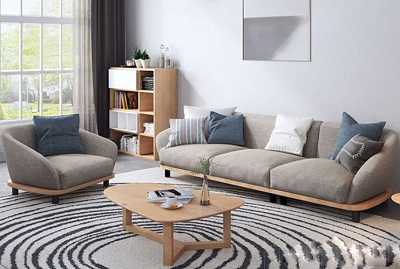 Ghế sofa phòng khách thiết kế ấn tượng GSF105