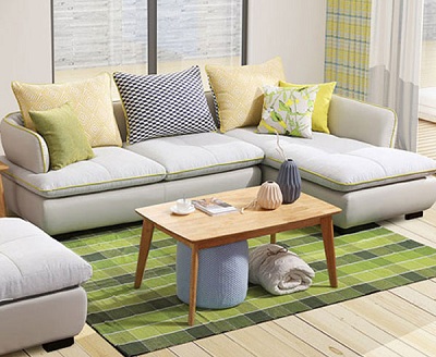 Ghế sofa góc L kiểu dáng Nhật GSF231 thiết kế sang trọng hiện đại