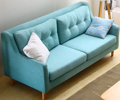 Ghế sofa bọc nỉ văng dài 2m1 GSF212