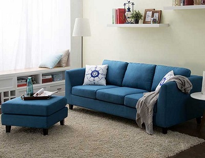 Ghế sofa băng dài kết hợp đôn góc GSF196