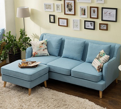 Ghế sofa 1 văng dài 3 chỗ + 1 đôn GSF192