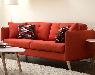 Ghế sofa bọc nỉ 208cm hiện đại GSF200