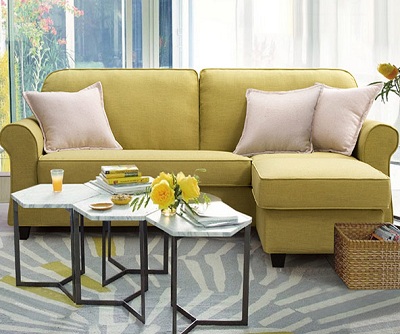 Bộ bàn ghế sofa phòng khách phong cách Bắc Âu GSF191