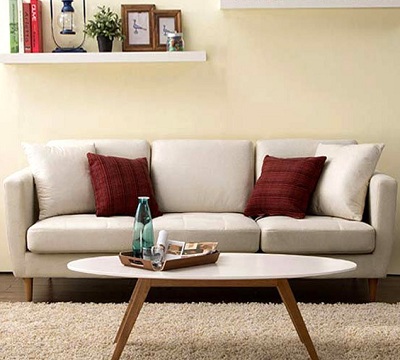 Ghế sofa bọc nỉ văng đẹp phòng khách GSF190 hiện đại