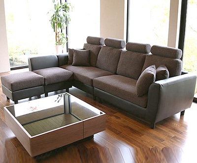 Ghế sofa góc L bọc nỉ hiện đại GSF170 thiết kế sang trọng hiện đại
