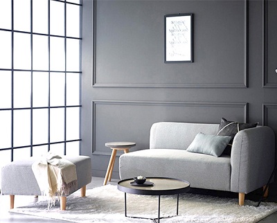 Bộ sofa bao gồm 1 văng + 1 đôn GSF163