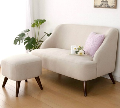 Bộ ghế sofa băng 128cm phòng ngủ GSF155