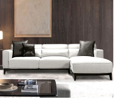 Ghế sofa góc chữ L giá rẻ GSF131 phòng khách sang trọng