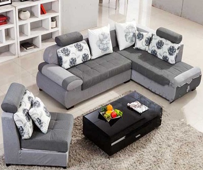 Ghế sofa phòng khách hiện đại bọc nỉ GSF144