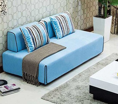 Ghế sofa văng bọc nỉ dùng trong phòng khách GSF146