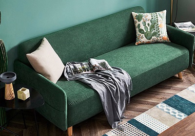 Ghế sofa băng bọc nỉ cao cấp GSF35