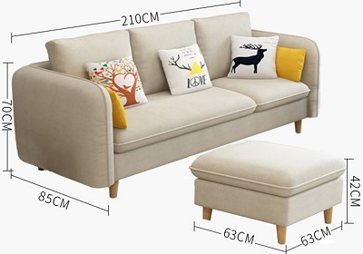 Ghế sofa văng phong cách hiện đại GSF40 cổ điển