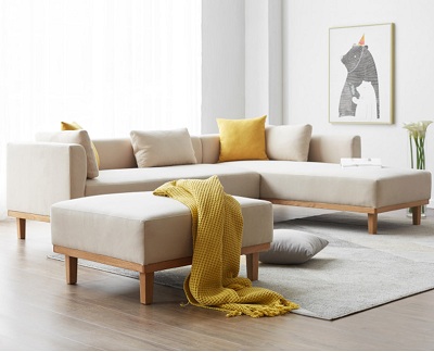 Ghế sofa nỉ thiết kế đẹp GSF78