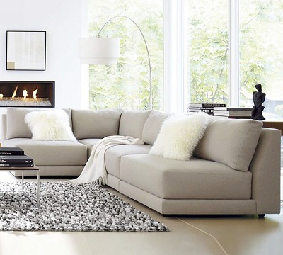 Bộ sofa góc L + 01 đôn rời GSF260