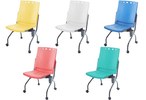 Ghế đơn lớp học nhựa đúc ép khuôn Gauss Chair HSY 566 HSY-566