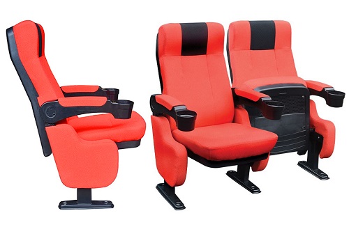 Ghế rạp chiếu phim đệm tựa mút đúc bọc vải TC10