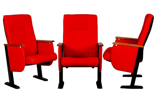 Ghế hội trường đệm tựa mút bọc không có bàn viết TC336