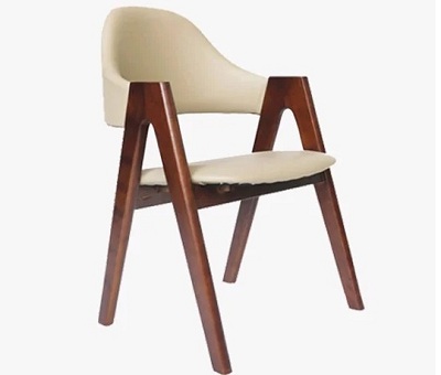 Ghế cafe chữ A gỗ tự nhiên GCL07