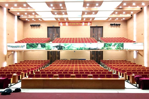 Ghế Hội Trường Công An Thành Phố Hà Nội 662 chỗ ngồi thiết kế hiện đại
