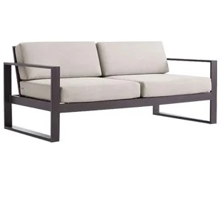 Ghế sofa khung sắt nêm bọc da nỉ GSF273 sfc01