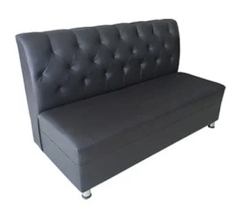 Ghế băng cafe sofa nêm bọc da, nỉ nhà hàng GSF277 ghế băng trà sữa sfc06