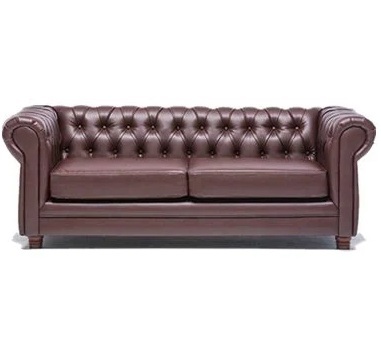 Ghế băng sofa bọc da PU hoàn thiện GSF281 ghế băng tân cổ điển đẹp sfc10