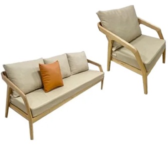 Ghế cafe đơn, băng đô gỗ tự nhiên GSF268