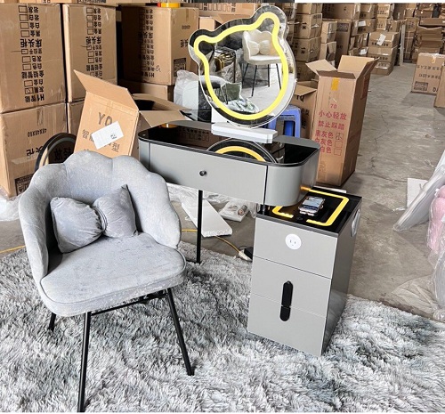 Bàn trang điểm để nữ trang nhập khẩu BP96 thiết kế nhỏ xinh rộng 70cm
