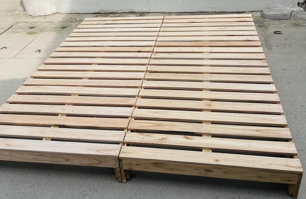 Dát pallet nan gỗ quế, keo, 1m8 PG07