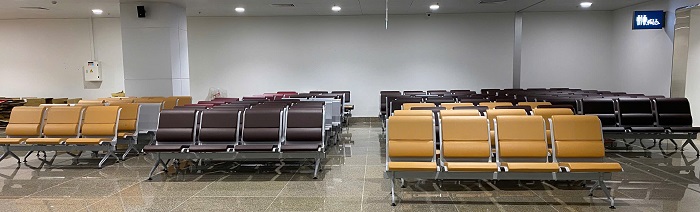 Ghế chờ 4 băng gauss chair đài loan sân bay nội bài tt 2