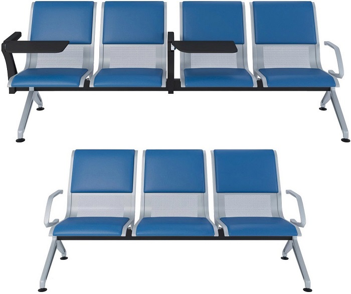 Ghế băng chờ gauss chair sân bay tân sơn nhất loại ba băng và bốn băng